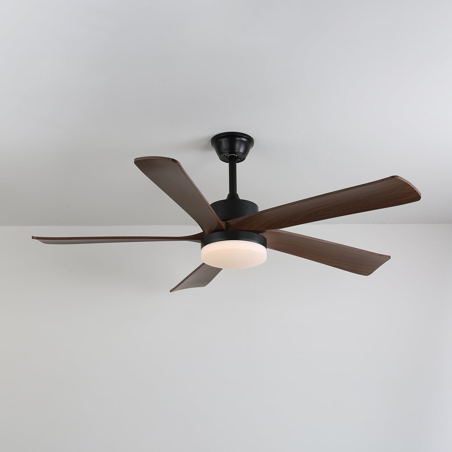 Eryndor Plafonnier Ventilateur Moderne en Bois