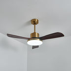 Xen Plafonnier Ventilateur Moderne en Bois
