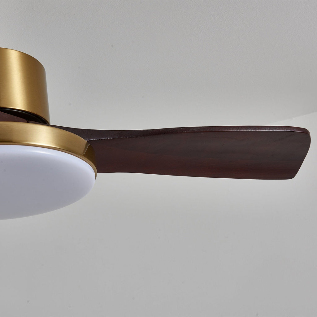 Xen Plafonnier Ventilateur Moderne en Bois