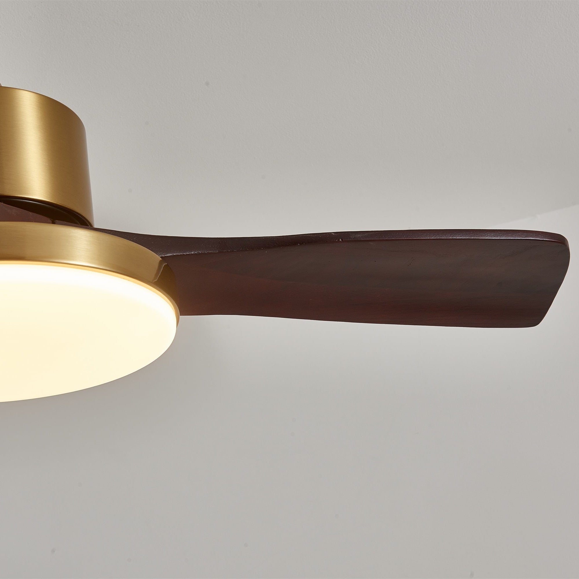 Xen Plafonnier Ventilateur Moderne en Bois