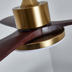 Xen Plafonnier Ventilateur Moderne en Bois