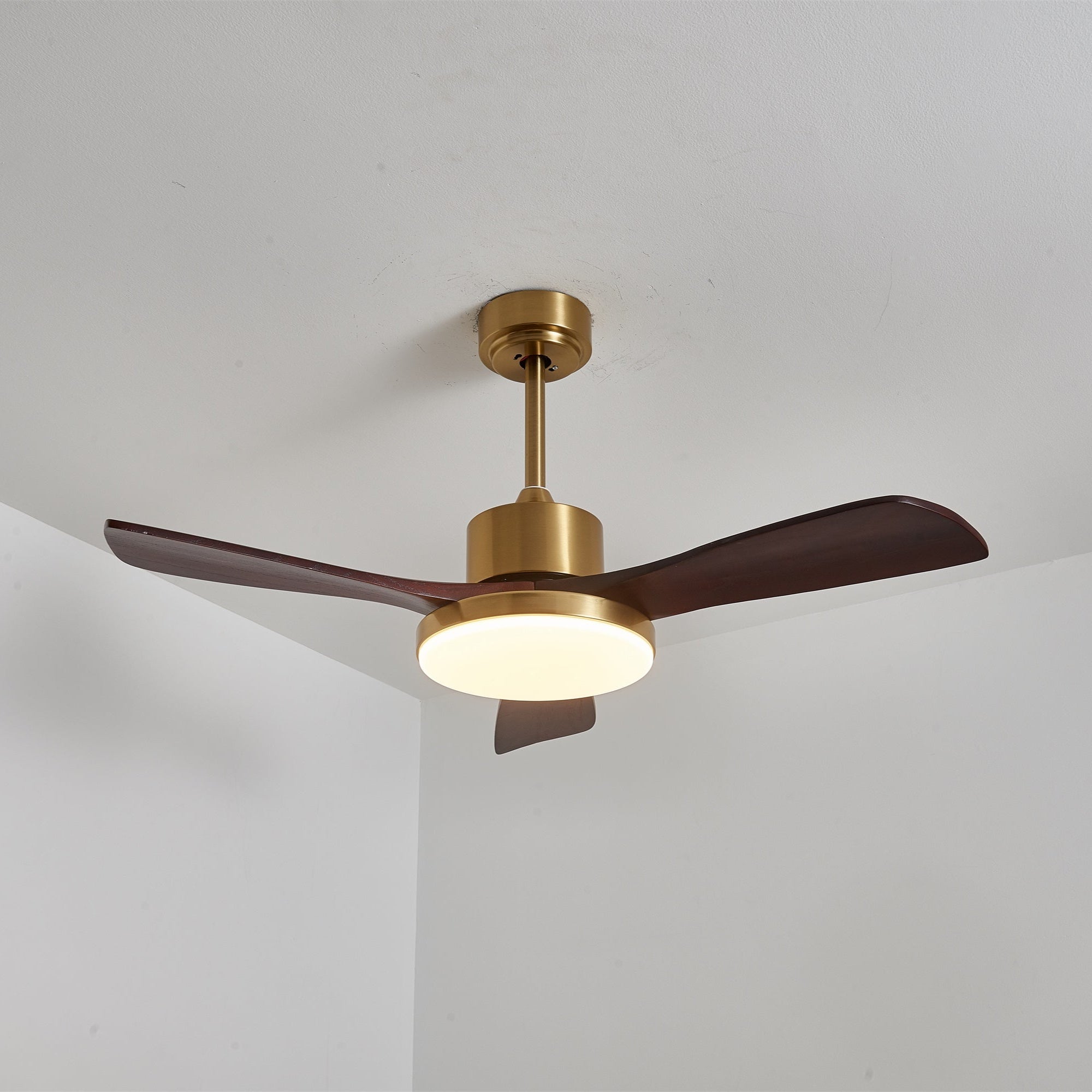 Xen Plafonnier Ventilateur Moderne en Bois