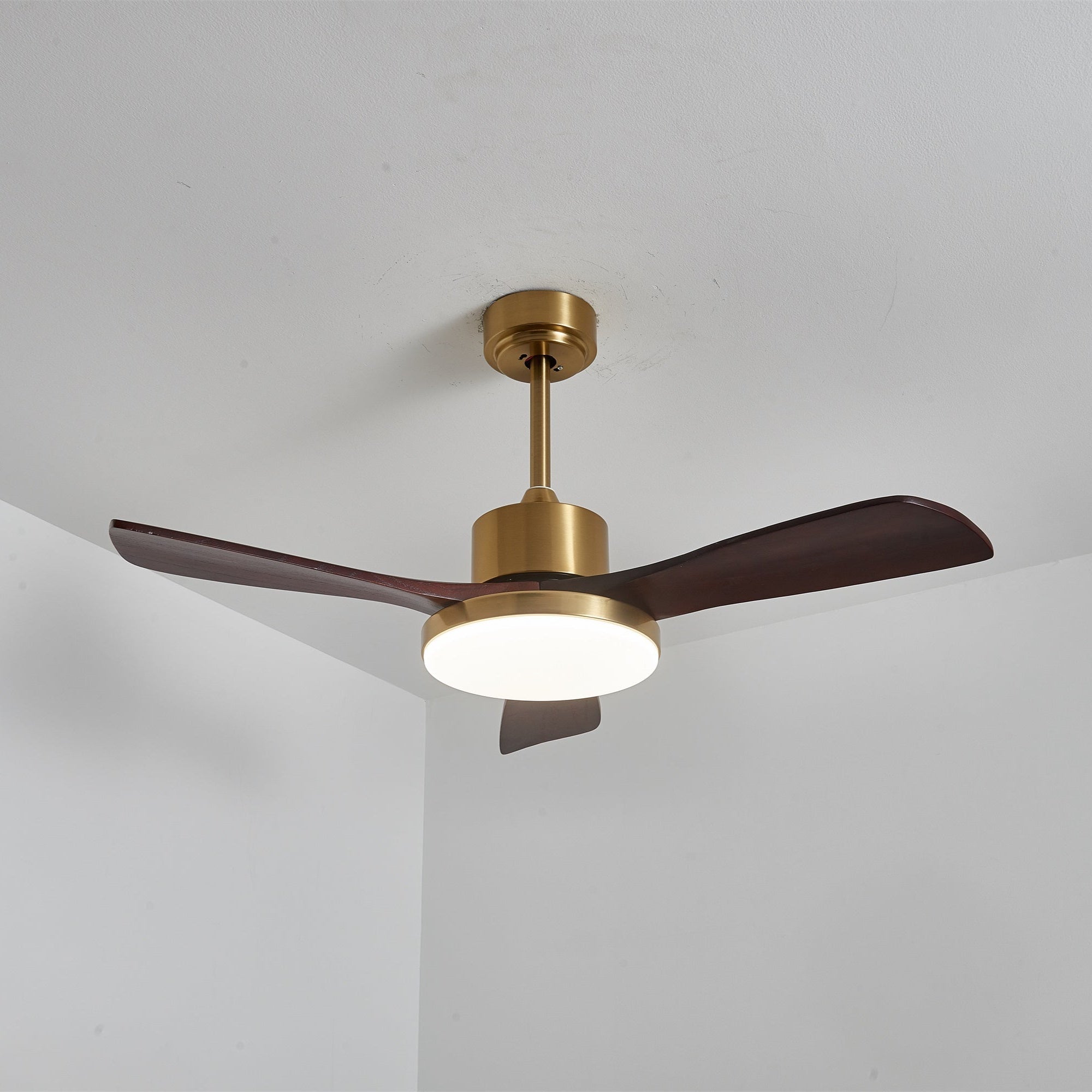 Xen Plafonnier Ventilateur Moderne en Bois