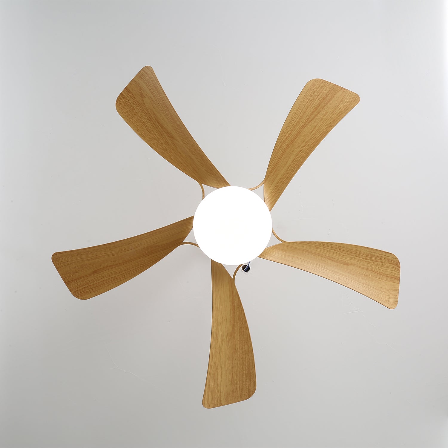 Plafonnier Ventilateur Sylven Moderne en Bois