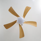 Plafonnier Ventilateur Sylven Moderne en Bois