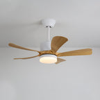 Plafonnier Ventilateur Sylven Moderne en Bois