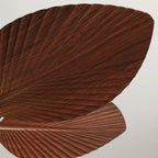 Plafonnier Ventilateur Nerina en Verre Tropical