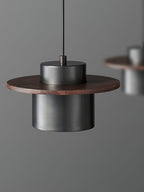 Aurora Lustre Suspendu Industriel En Laiton