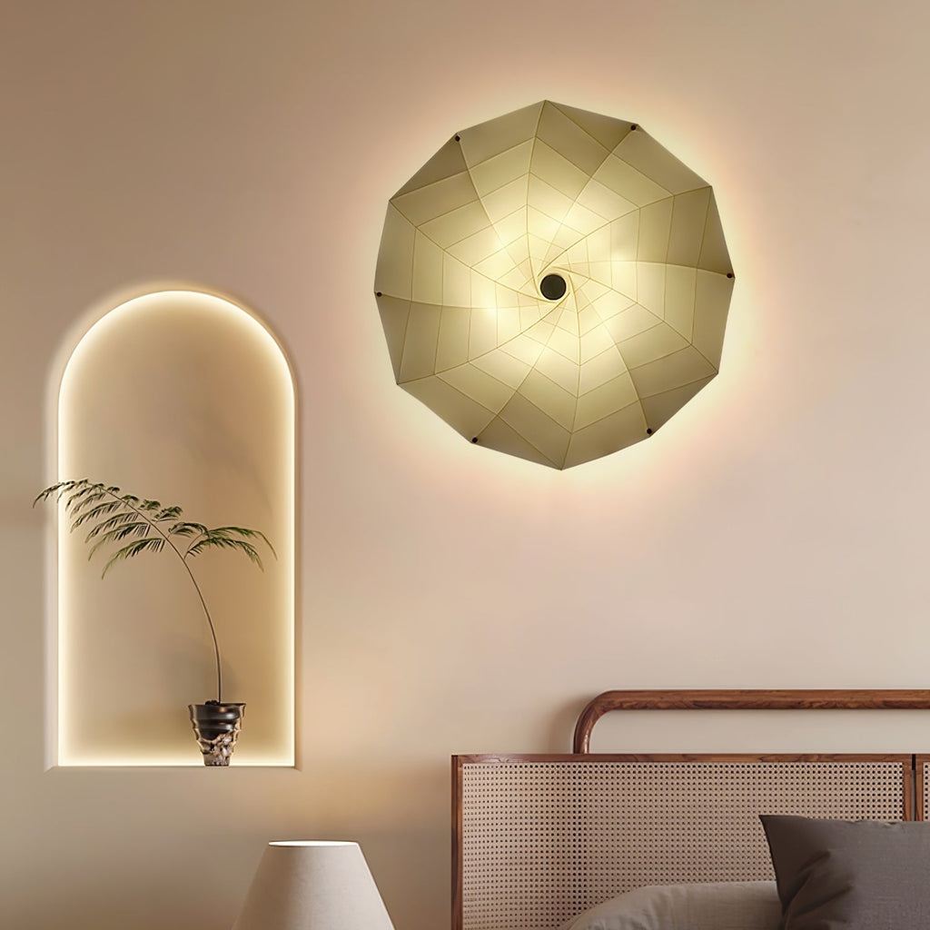 Vadorir Spiral Fabric Pendant Light