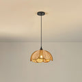 Eurvinel Élégance Floraison Rotin Tissu Suspension