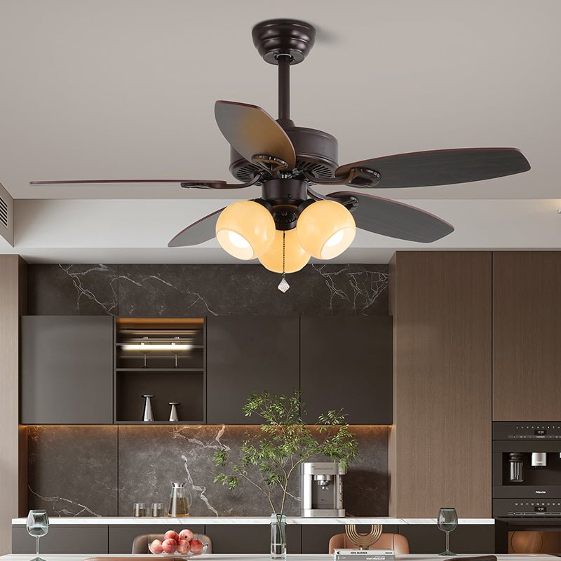 Plafonnier Ventilateur Vintage Elora