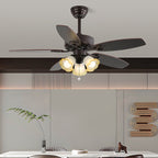 Plafonnier Ventilateur Vintage Elora