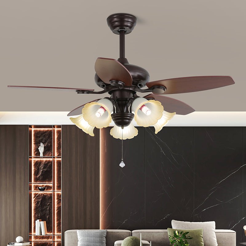 Plafonnier Ventilateur Vintage Elora