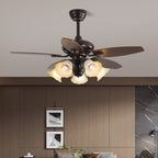 Plafonnier Ventilateur Vintage Elora
