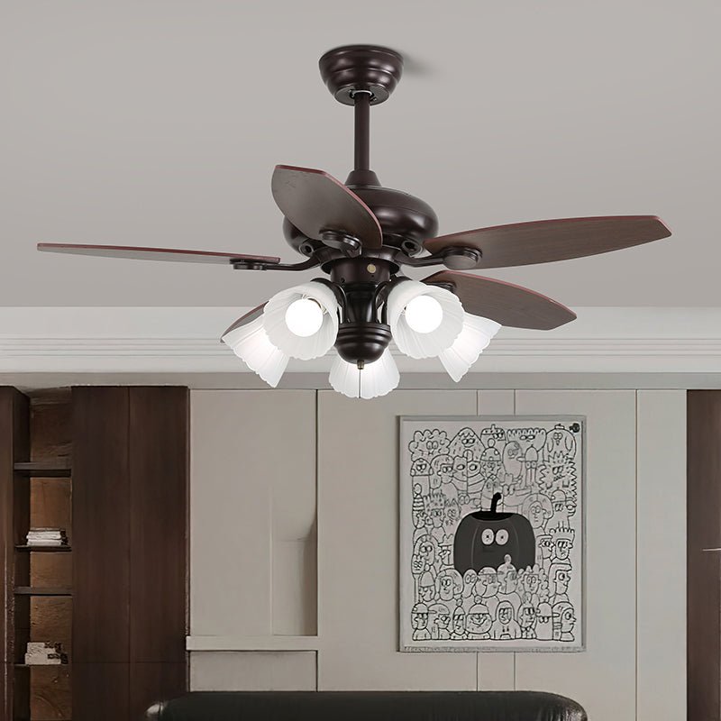 Plafonnier Ventilateur Vintage Elora