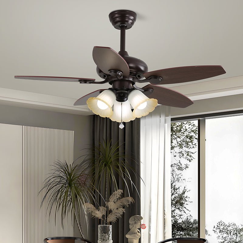 Plafonnier Ventilateur Vintage Elora