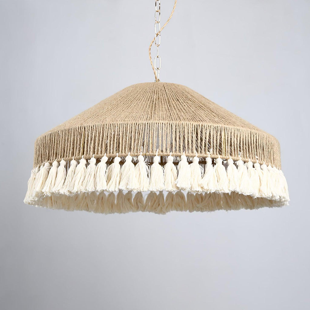 Vorenth Chanvre Corde Suspension Lumière