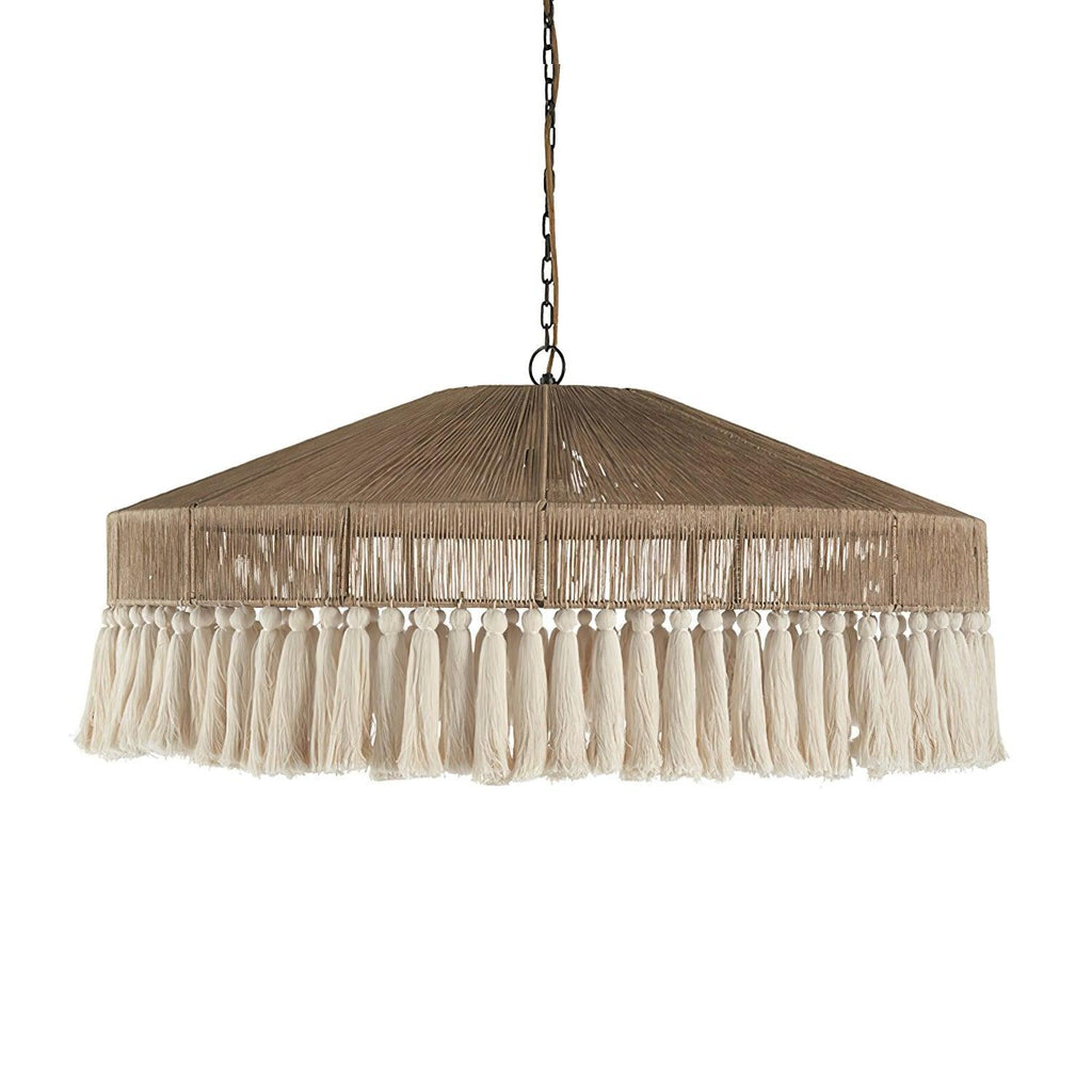 Vorenth Chanvre Corde Suspension Lumière