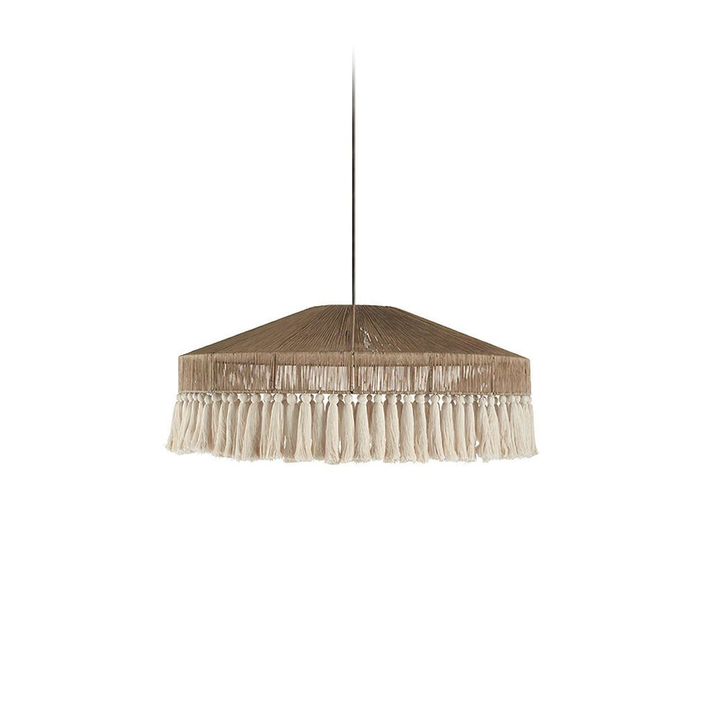 Vorenth Chanvre Corde Suspension Lumière