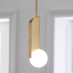 Solis Lustre Suspendu Élégant En Verre