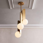 Solis Lustre Suspendu Élégant En Verre