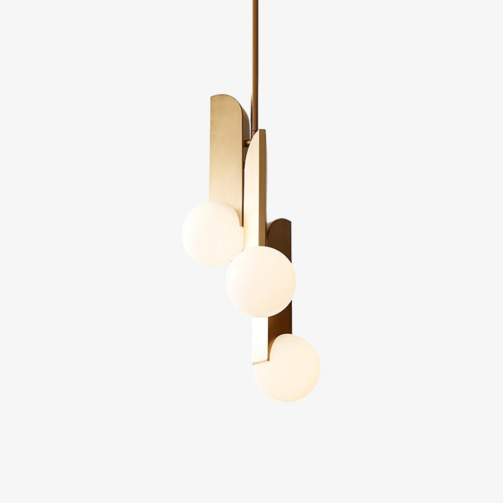 Solis Lustre Suspendu Élégant En Verre