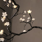 Aurora Lustre Organique à Branches et Fleurs