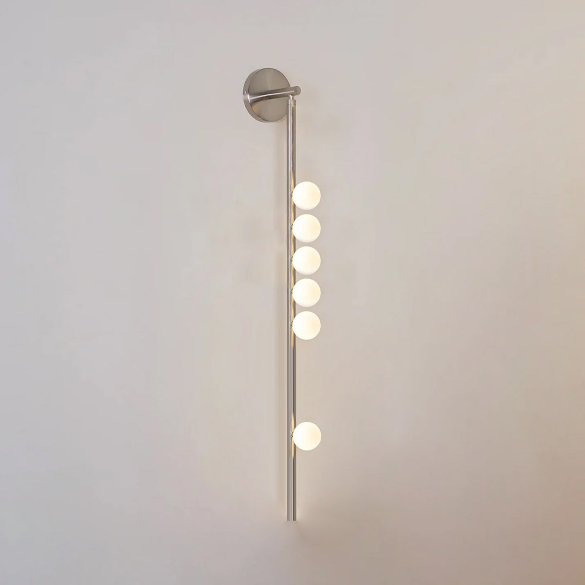 Rory Applique Murale Tube Laiton Verre Minimaliste Moderne