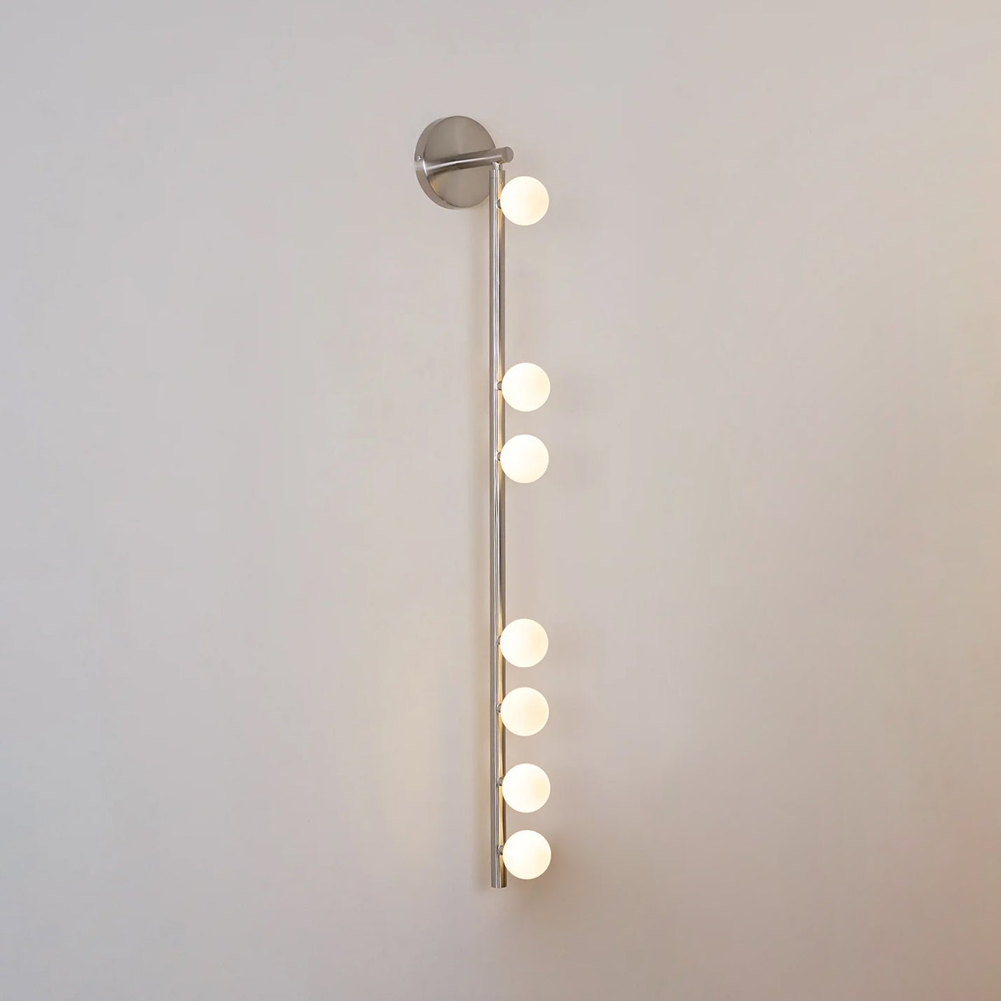 Rory Applique Murale Tube Laiton Verre Minimaliste Moderne