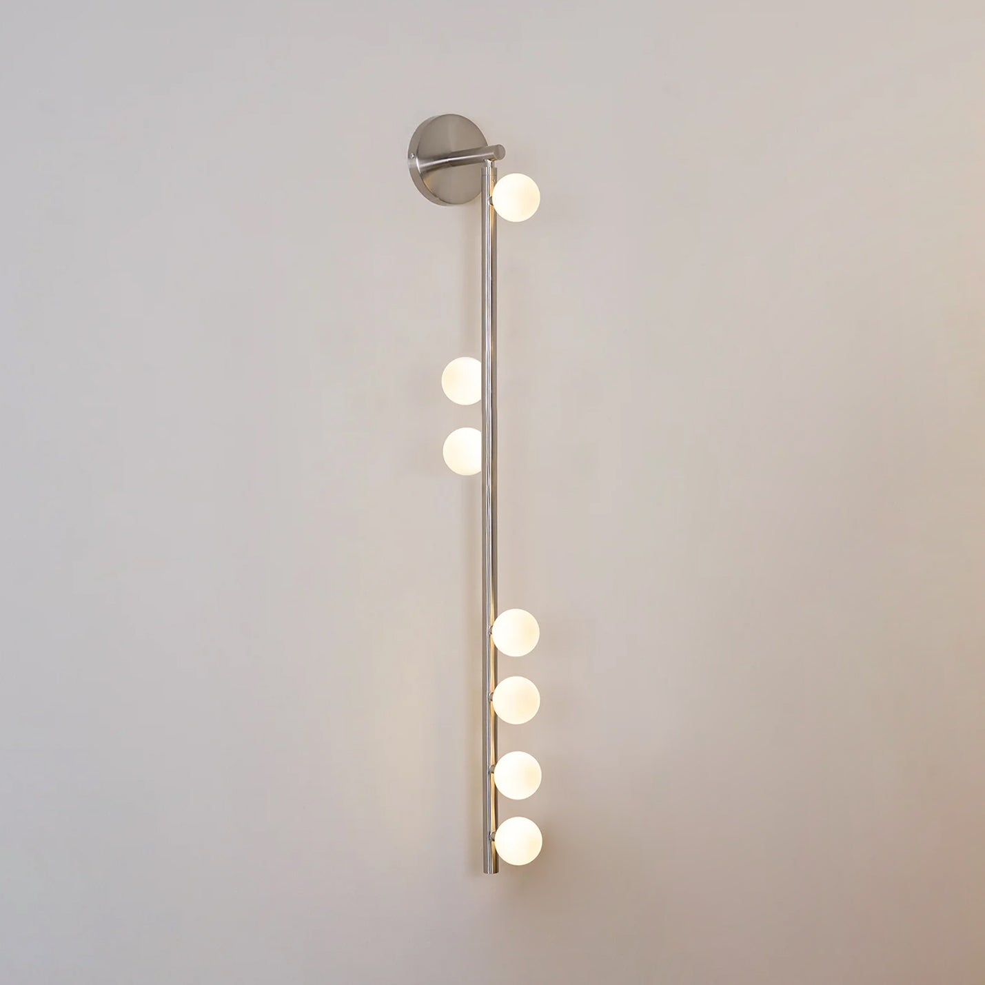 Rory Applique Murale Tube Laiton Verre Minimaliste Moderne
