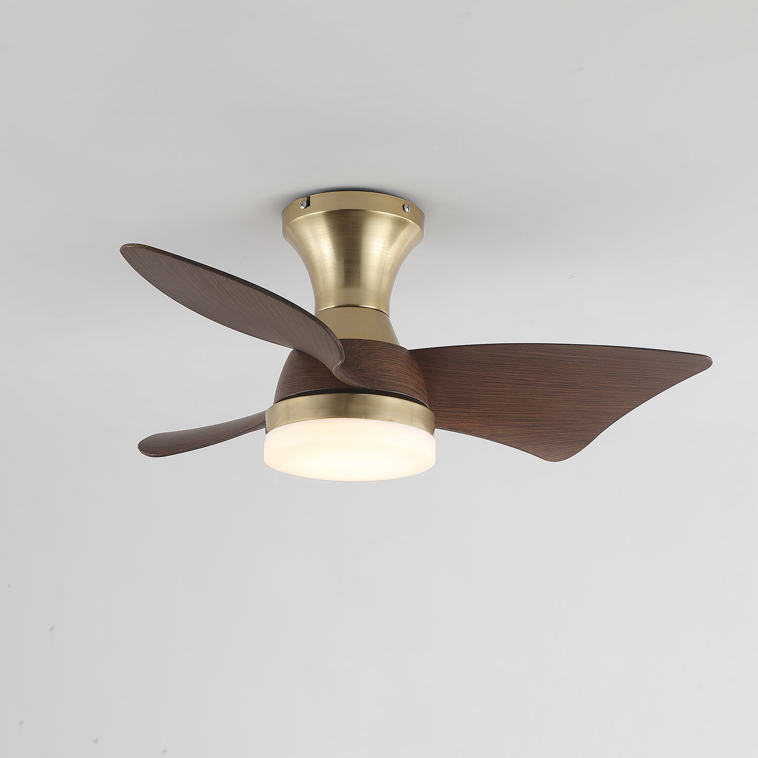 Plafonnier Ventilateur Aureon Moderne en Bois