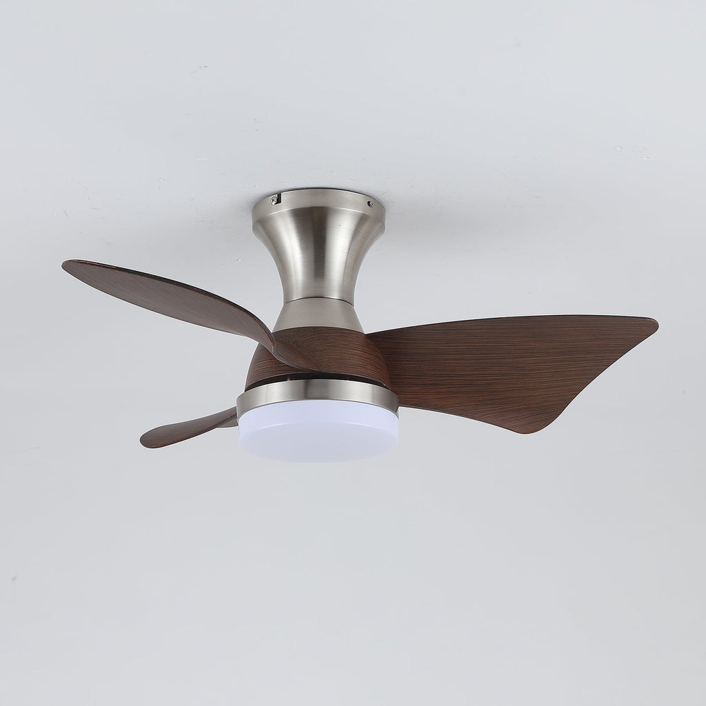 Plafonnier Ventilateur Aureon Moderne en Bois