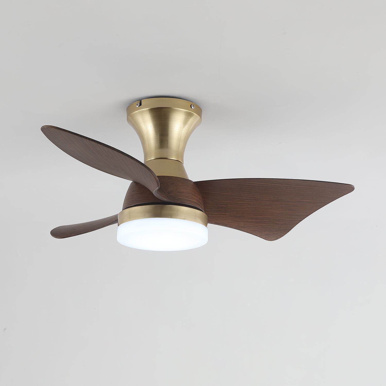 Plafonnier Ventilateur Aureon Moderne en Bois
