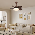 Plafonnier Ventilateur Alenya en Bois