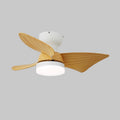 Plafonnier Ventilateur Mirella Argent et Bois