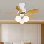 Liora Plafonnier Ventilateur en Verre Multicolore