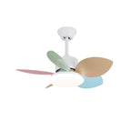 Liora Plafonnier Ventilateur en Verre Multicolore