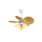 Liora Plafonnier Ventilateur en Verre Multicolore