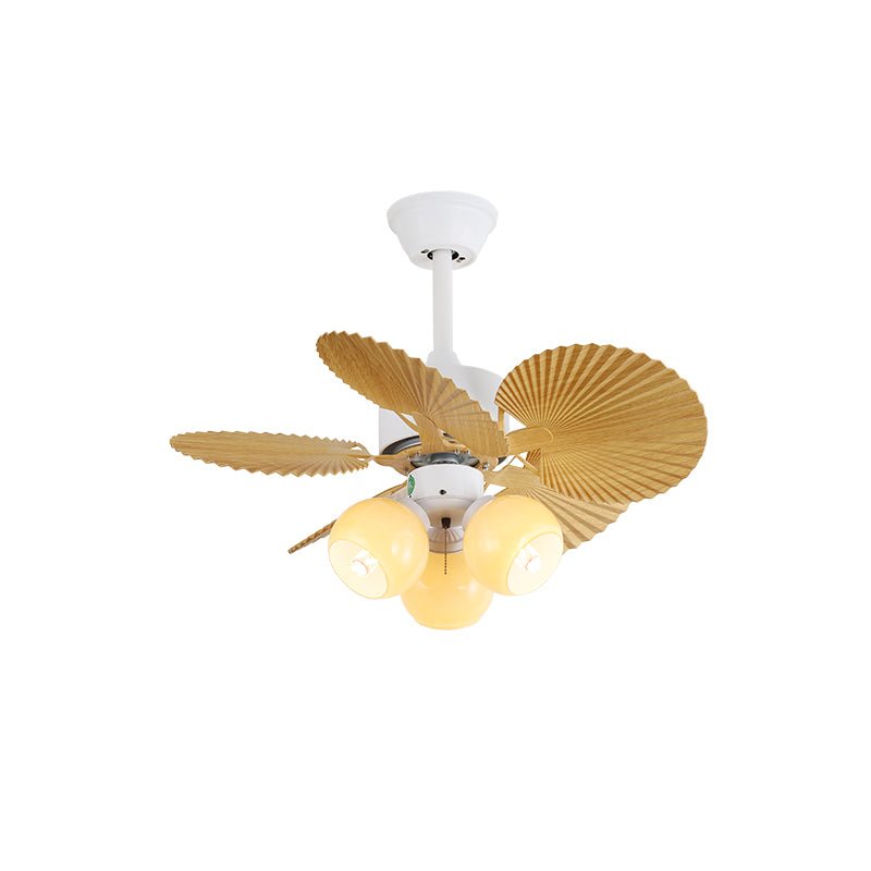 Liora Plafonnier Ventilateur en Verre Multicolore