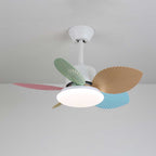 Liora Plafonnier Ventilateur en Verre Multicolore