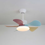 Liora Plafonnier Ventilateur en Verre Multicolore
