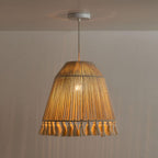 Alsolia Lampe Suspension à Corde Traditionnelle