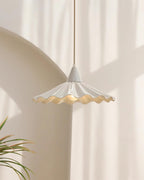 Rivora Suspension Céramique Blanche