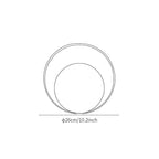 Erliren Cercle Minimaliste Moderne Applique Murale