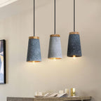 Althere Lustre Suspendu En Bois Et Ciment