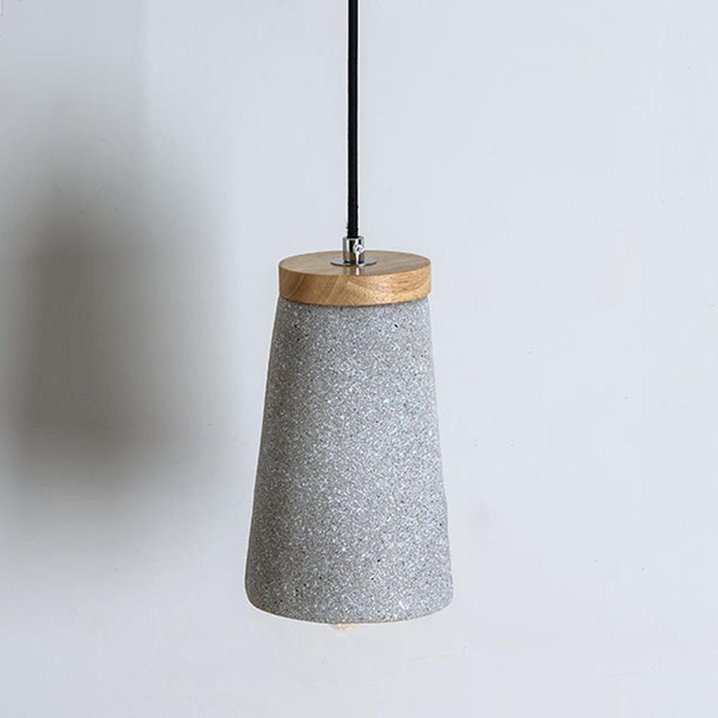 Althere Lustre Suspendu En Bois Et Ciment