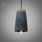 Althere Lustre Suspendu En Bois Et Ciment
