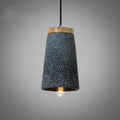 Althere Lustre Suspendu En Bois Et Ciment