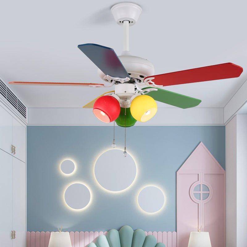 Plafonnier Ventilateur Ludique Carlo