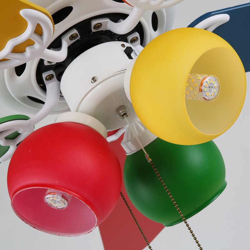 Plafonnier Ventilateur Ludique Carlo